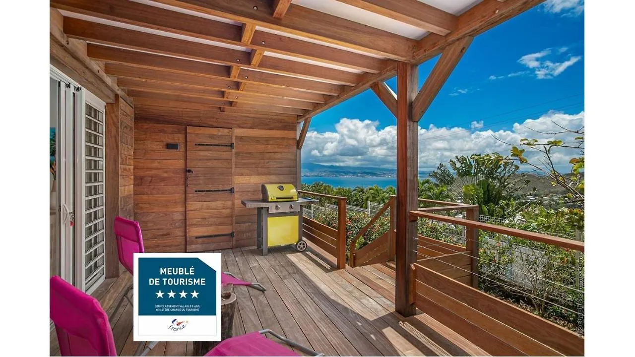 Villa Canopee Apt 2 - Vue Mer & Spa Prive Les Trois-Ilets