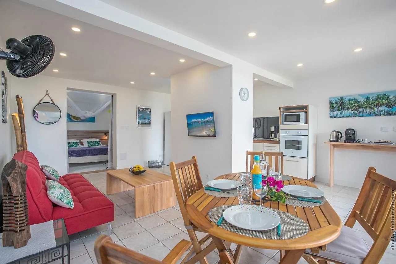 Villa Canopee Apt 2 - Vue Mer & Spa Prive Les Trois-Ilets 0*,
