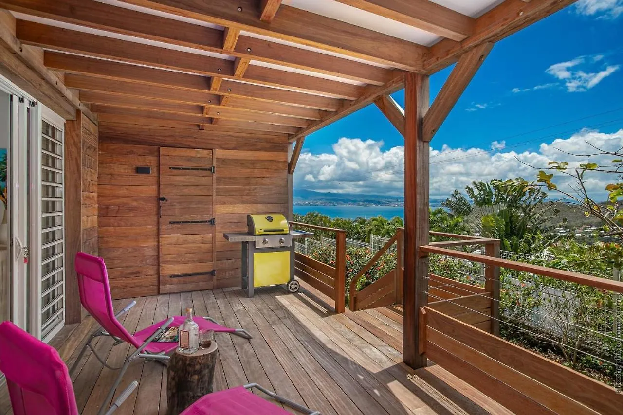 Villa Canopee Apt 2 - Vue Mer & Spa Prive Les Trois-Ilets Martinique
