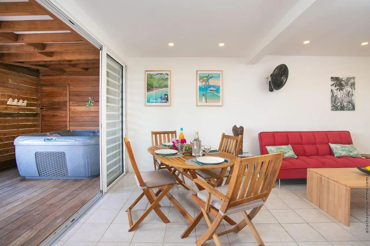 Villa Canopee Apt 2 - Vue Mer & Spa Prive Les Trois-Ilets 0*,  Martinique